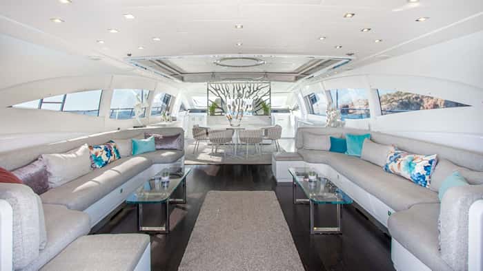 BELISA 33m motor yacht charter, photo 5