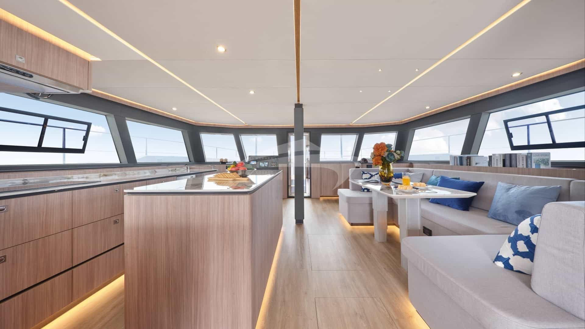 Salon and Galley