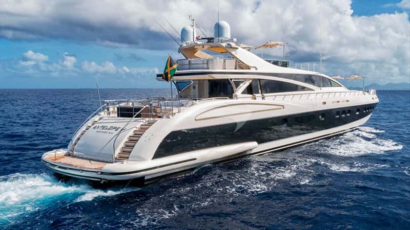 ANTELOPE IV 43m motor yacht charter