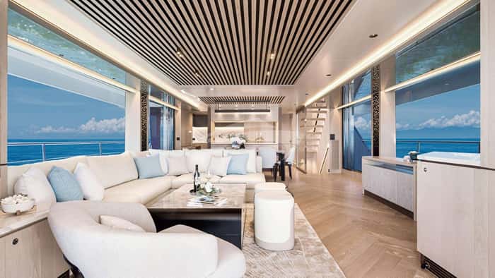 AURA 27m motor yacht charter, photo 2