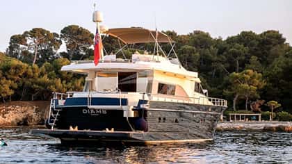DIAMS 21m motor yacht charter, photo 6