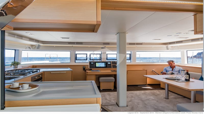 Main Salon and Open Galley