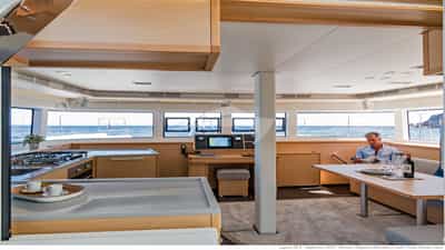 Main Salon and Open Galley