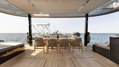 Aft deck