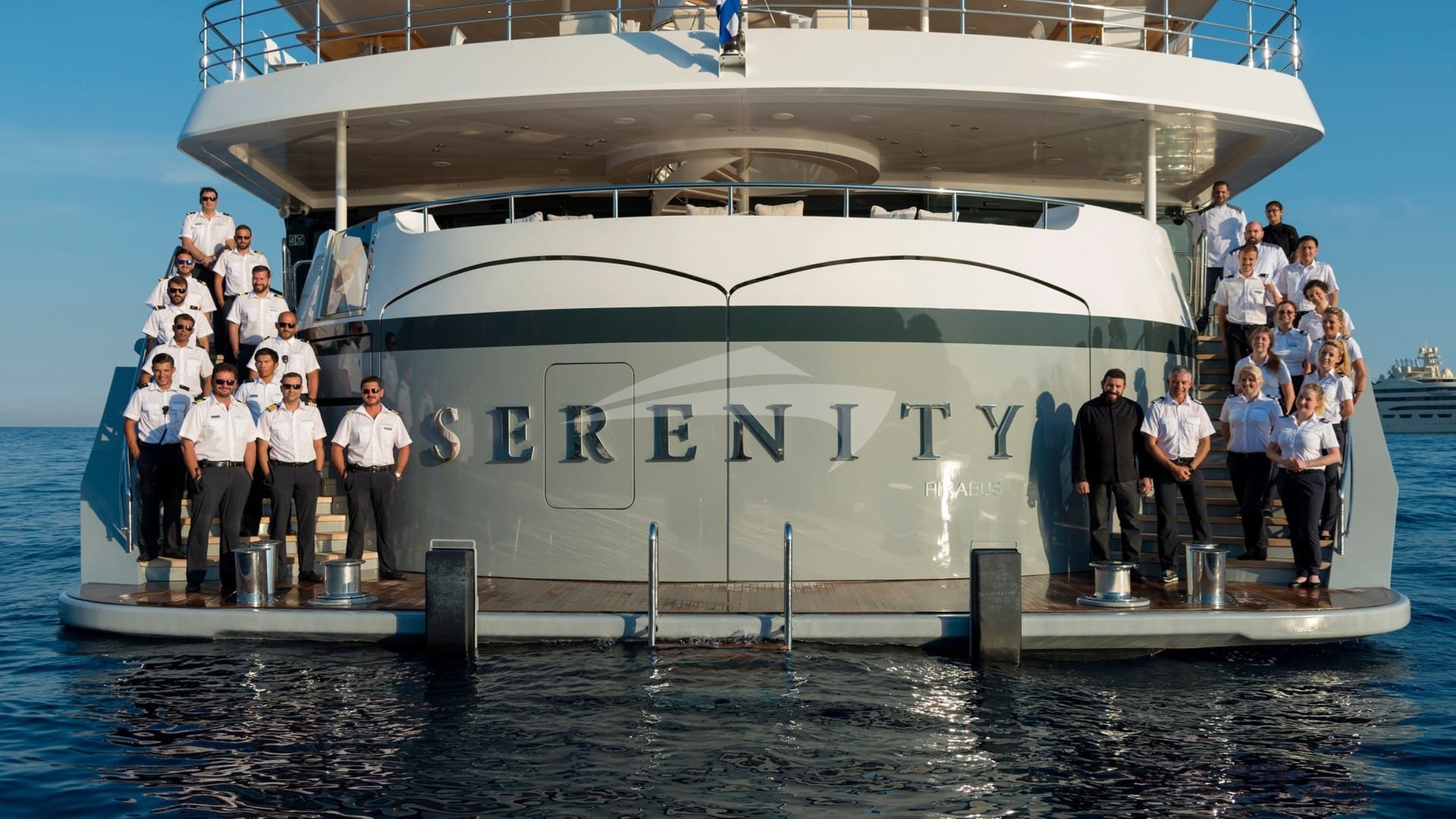 Luxury charter yacht crew for MARQUISE