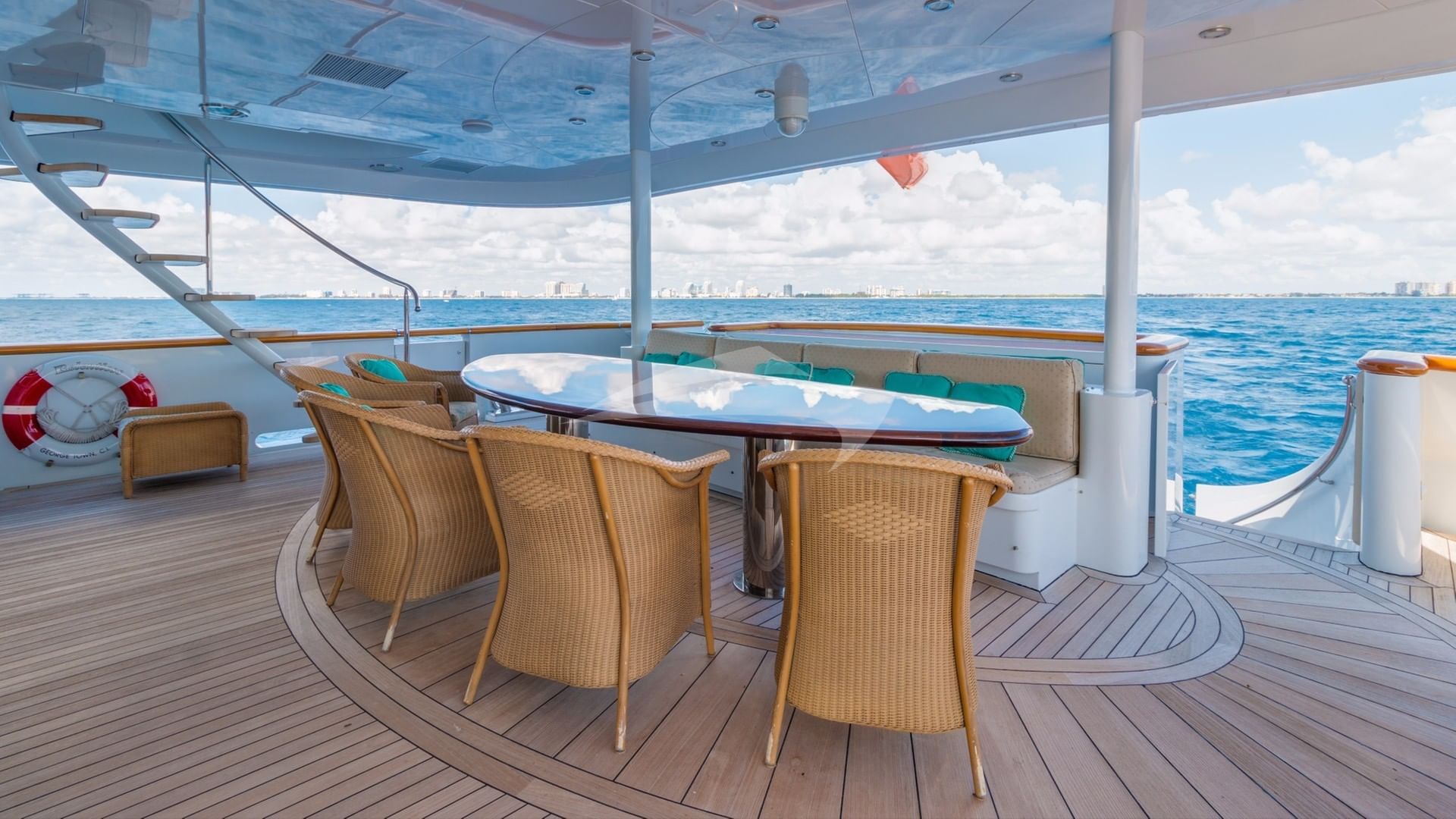 Aft deck