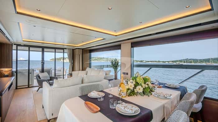 SEMELA 23m motor yacht charter, photo 5