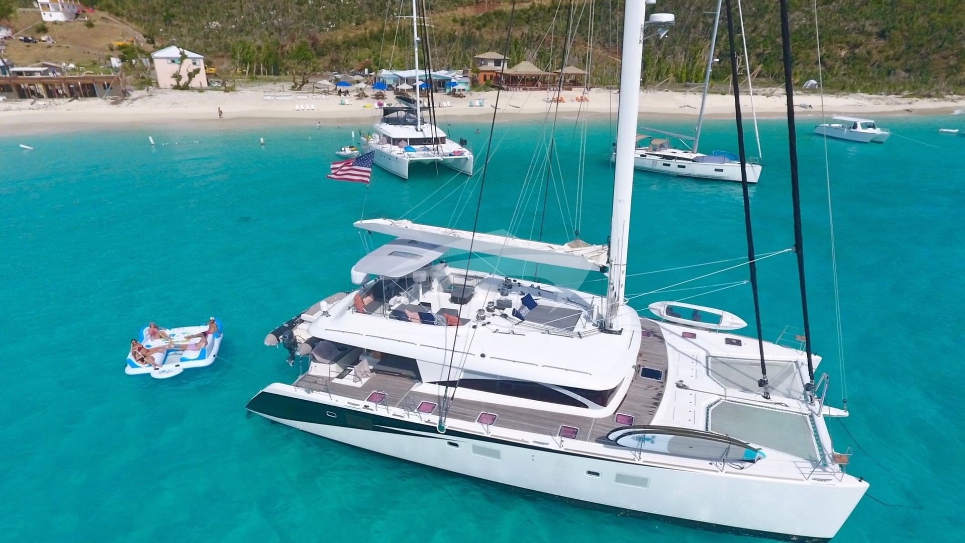 Anchored in White Bay