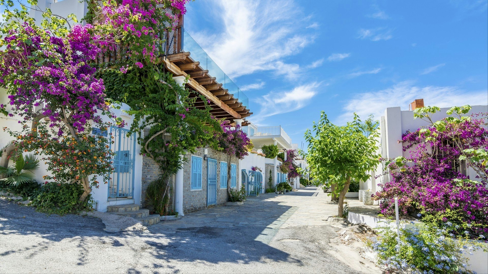 The streets of Bodrum