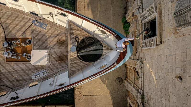Aerial View of Bow