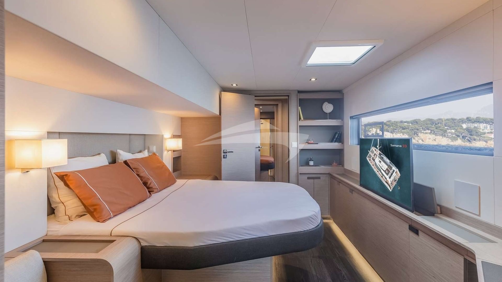 Master cabin- Stock photo