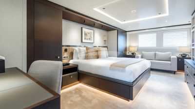 VIP stateroom on main deck