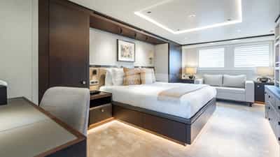 VIP stateroom on main deck