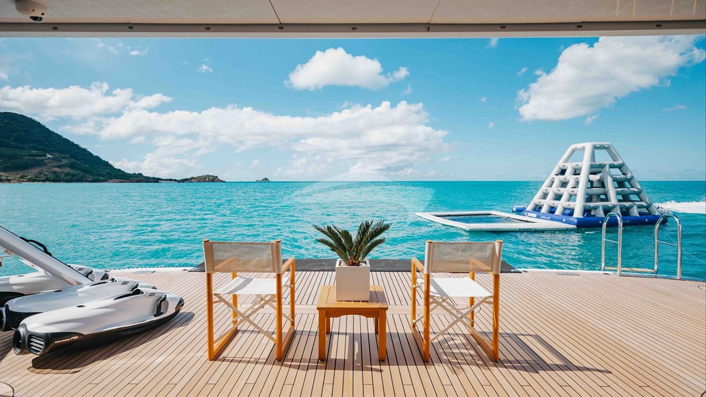 QUANTUM OF SOLACE, photo from the yacht portfolio