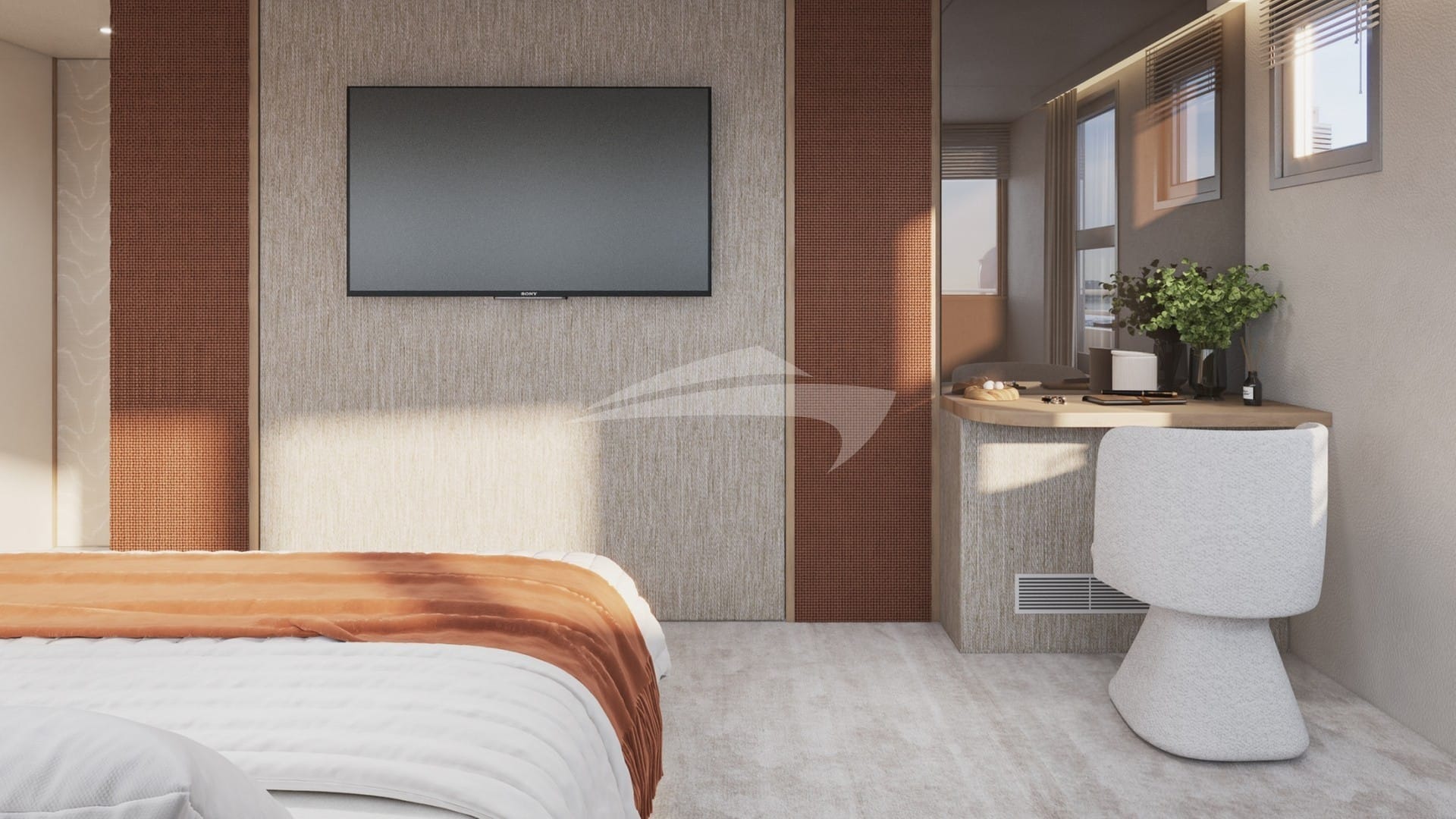 Master Stateroom - Upper deck