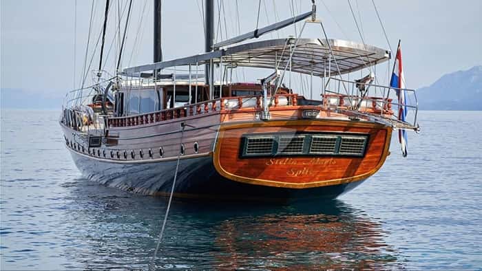 STELLA MARIS 45m sailing yacht charter, photo 2