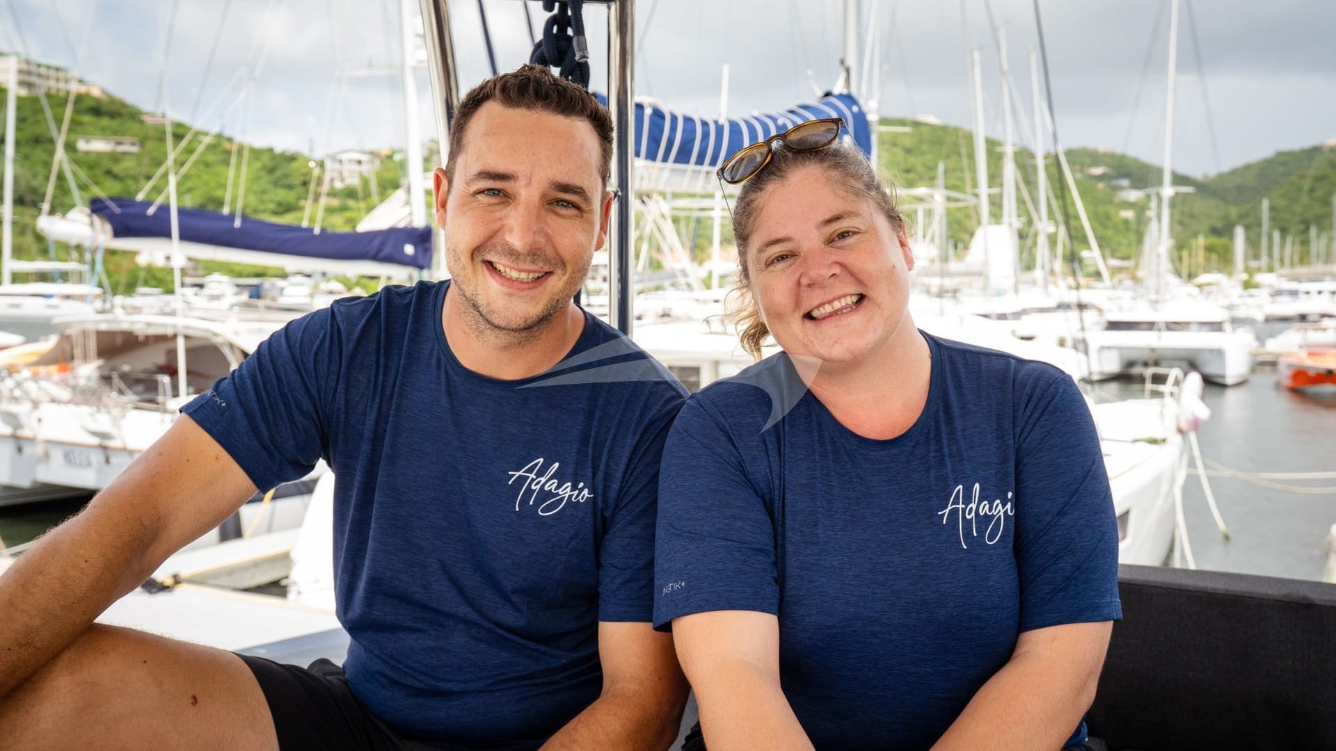 Luxury charter yacht crew for ADAGIO