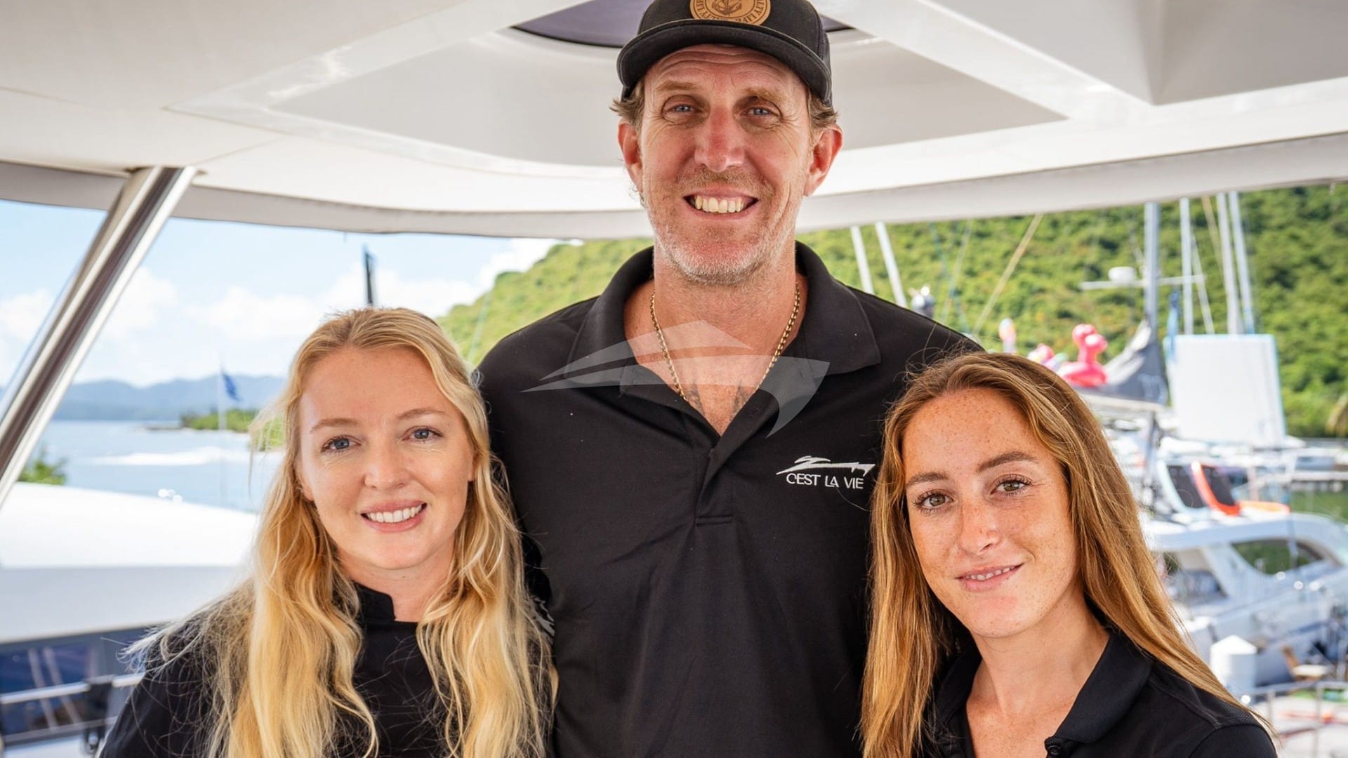 Luxury charter yacht crew for C'EST LA VIE