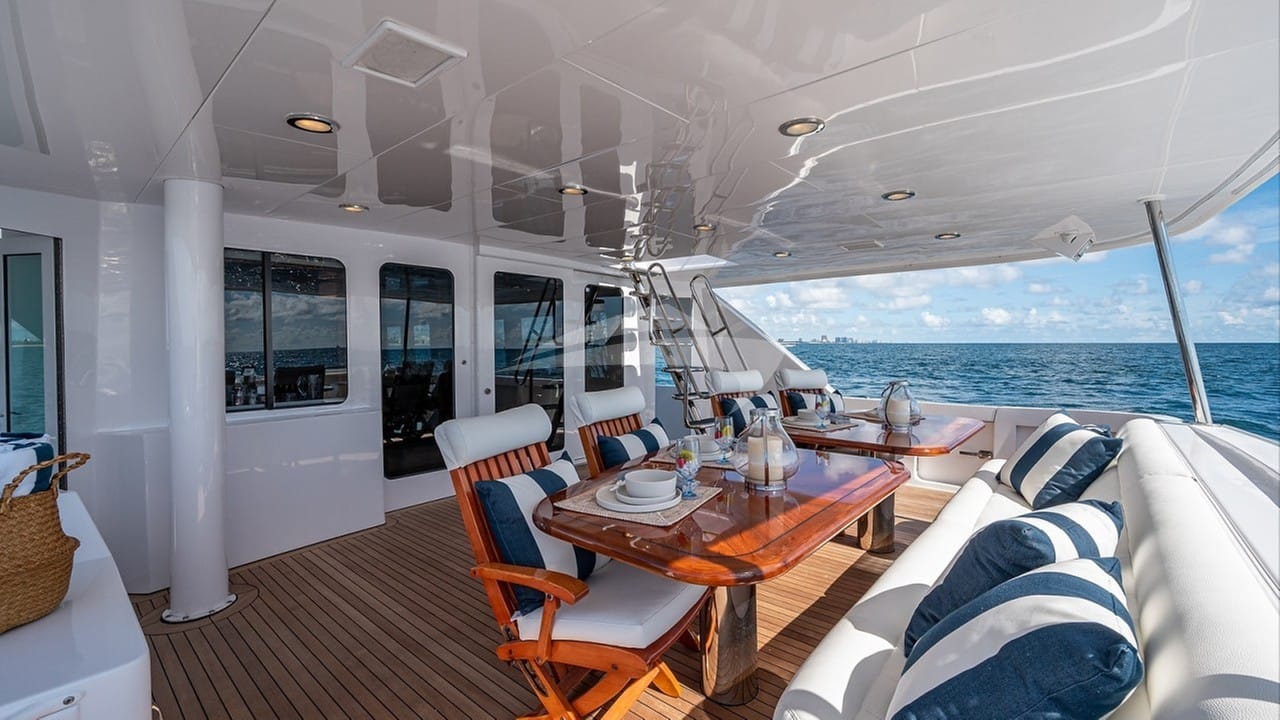 Aft deck