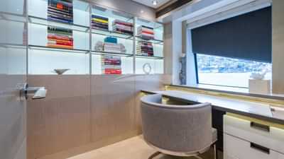 Office on bridge deck