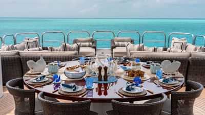 Ocean Club Sun Deck Dining - Photo Credit Ocean Air Media