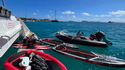 Charter Yacht VIENNA - Now including foil board and wing kite