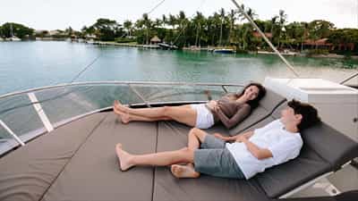 Relaxing on Sunpads
