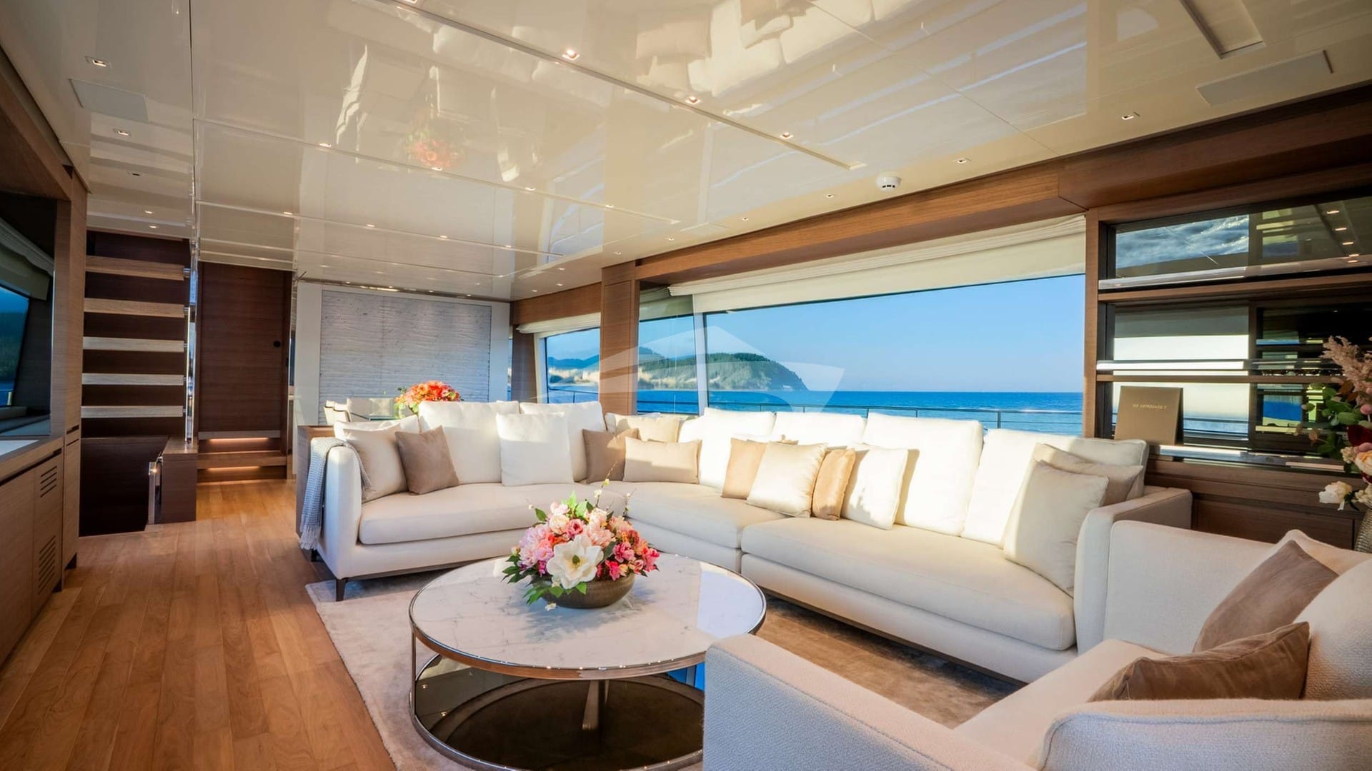 Main salon forward view