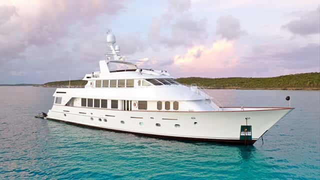 CHANSON 37m motor yacht for charter