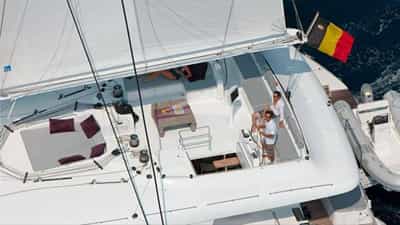Sailing Aerial View