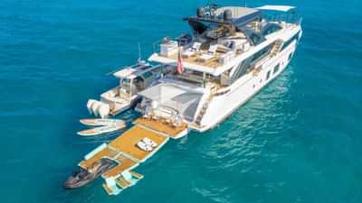 Swim Platform and Water Toys