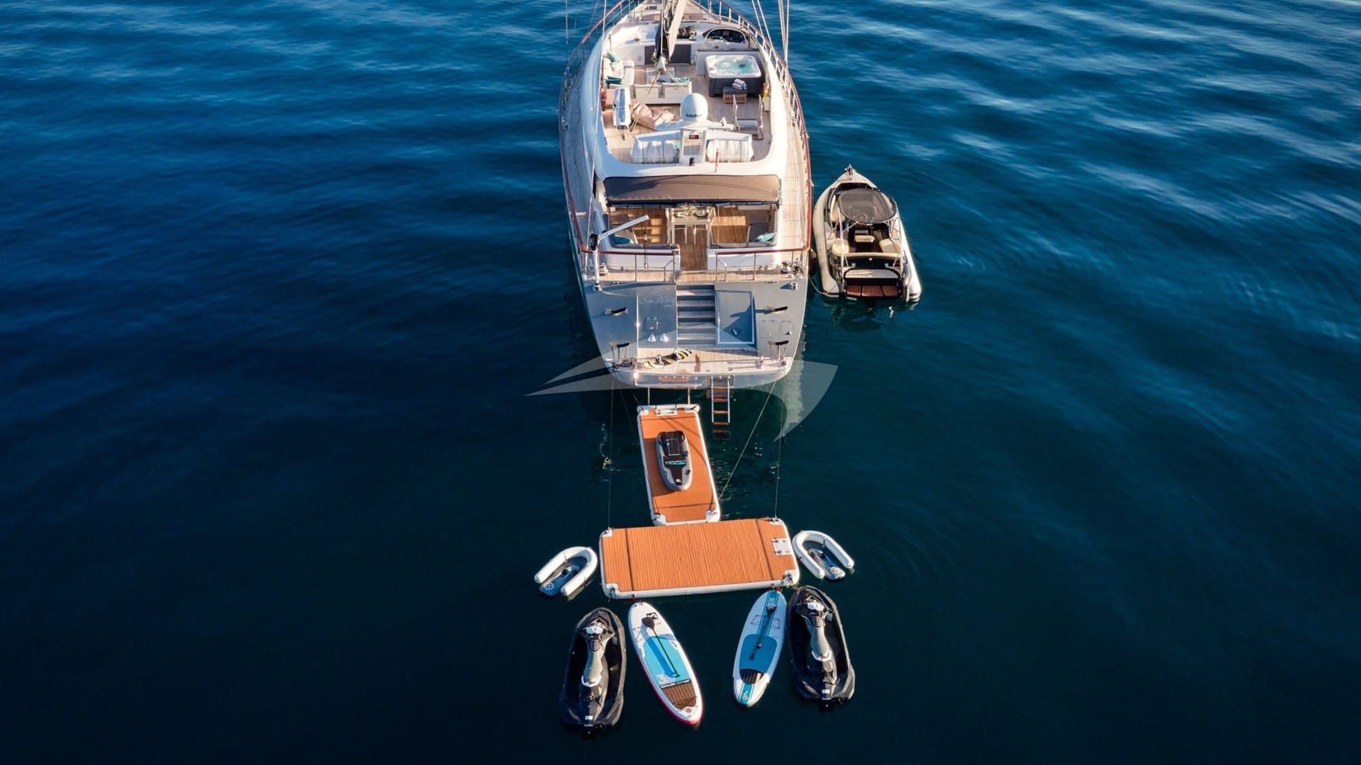 View of Aft and Water Toys