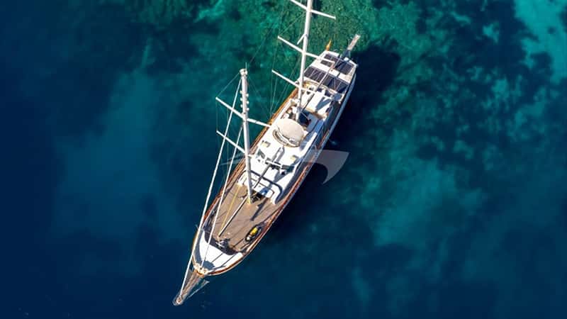 DOUBLE EAGLE 39m sailing yacht charter, photo 3