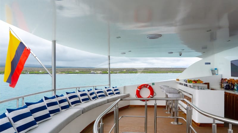 Upper deck bar