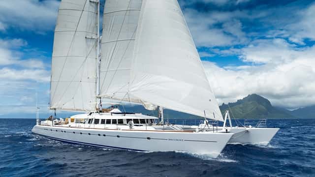 DOUCE FRANCE 42m sailing yacht for charter
