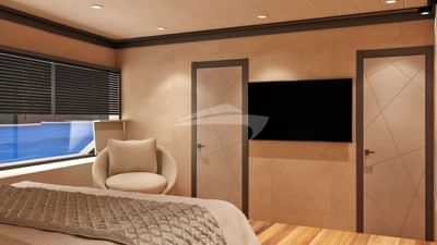 Master Stateroom with TV