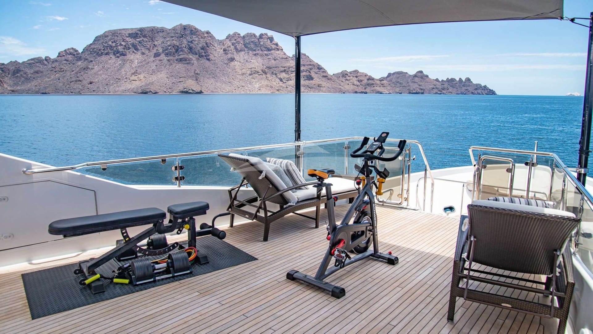 Portuguese Deck/Exercise Area