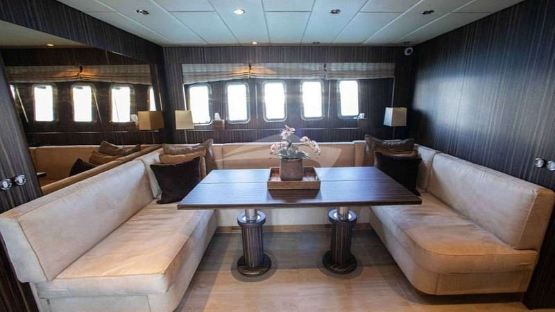 Lower deck salon