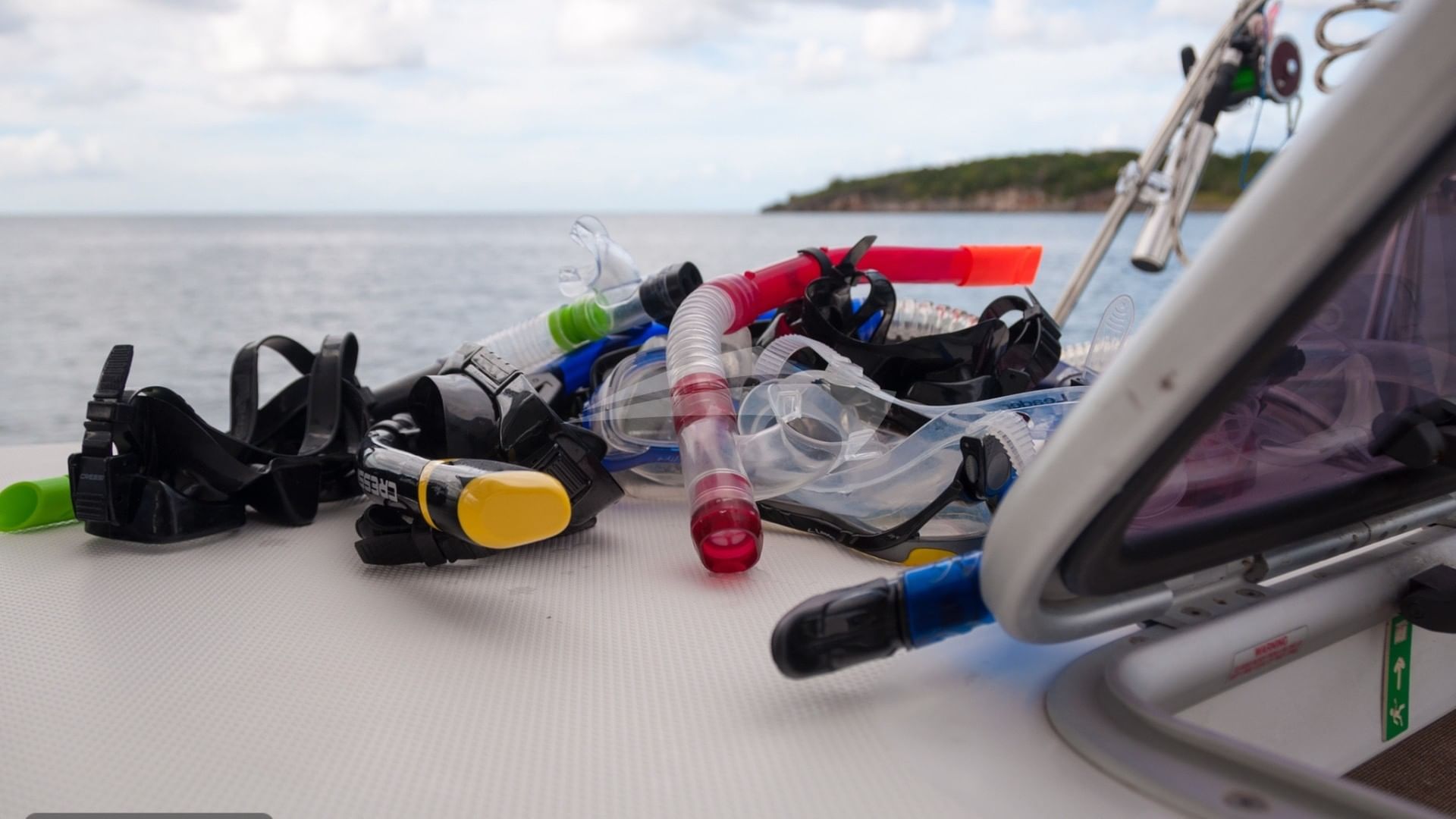 The water is fine, grab some snorkel gear!