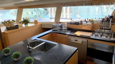 Galley and Coffee Station