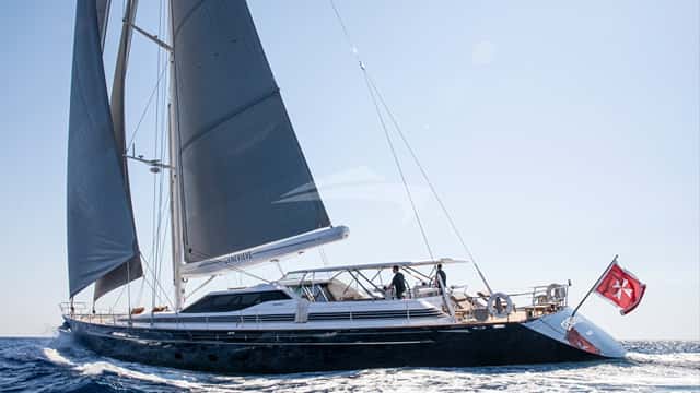 GENEVIEVE 37m sailing yacht for charter
