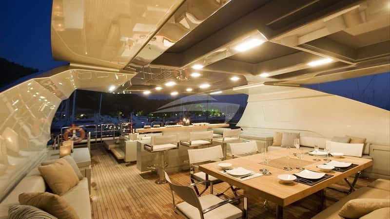 FUSION 37m motor yacht charter, photo 2