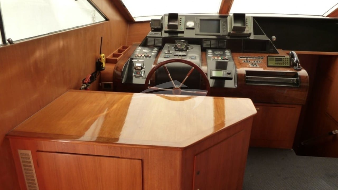 As part of the refit this is the new alfresco bar