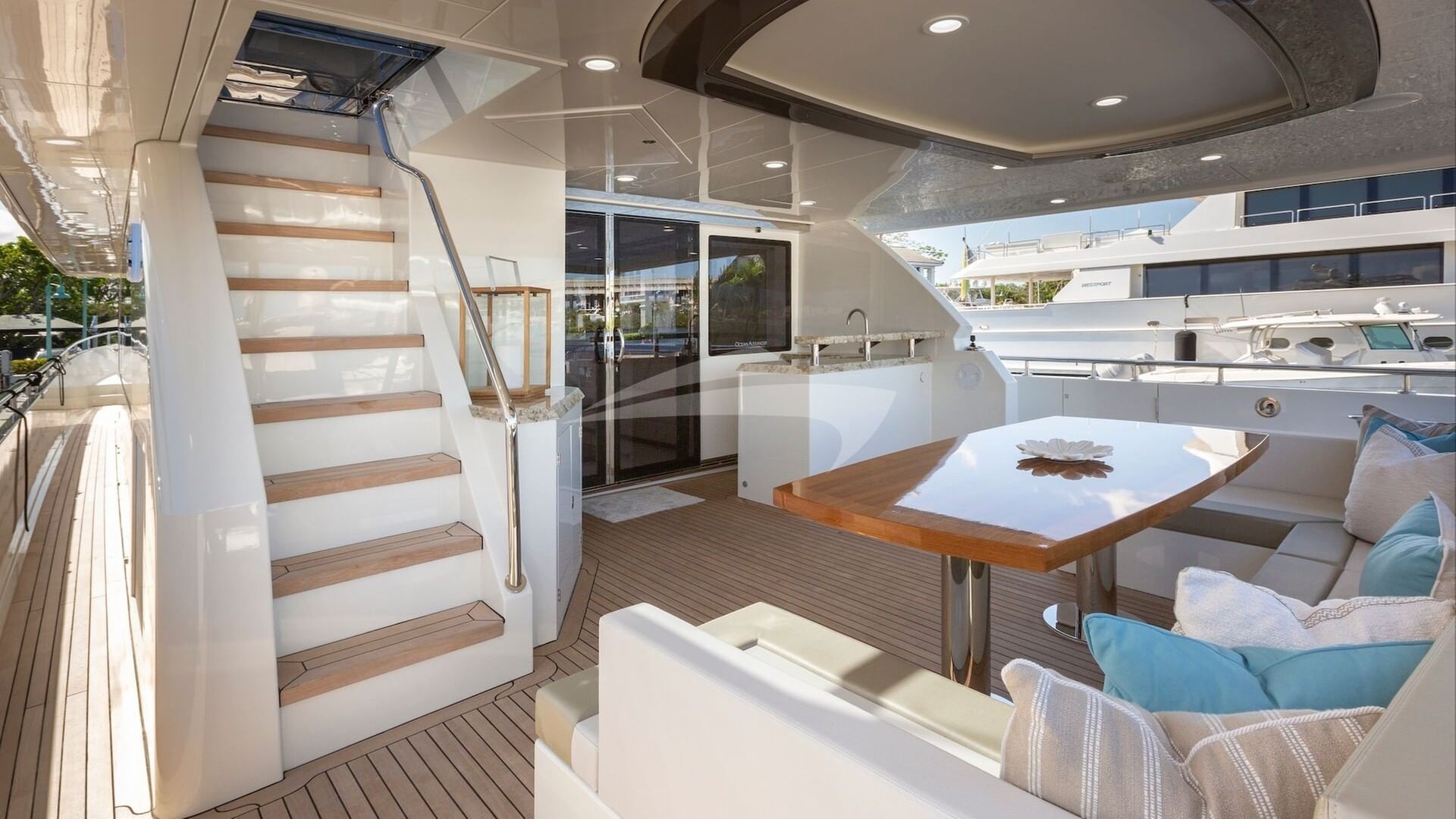 Aft Deck and Stairs