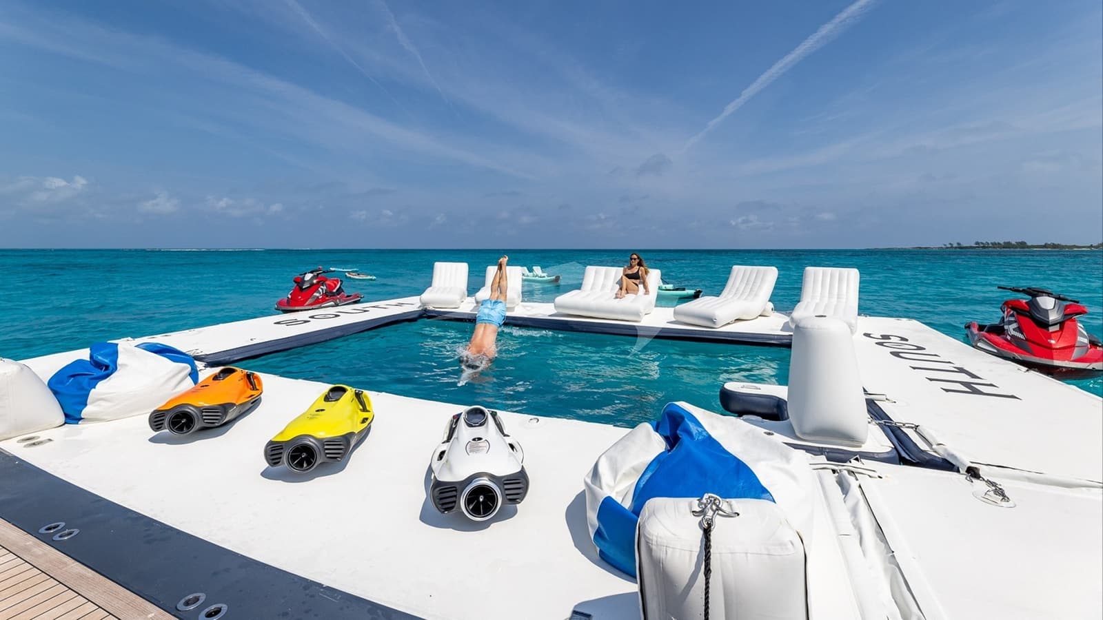SOUTH, Aufnahme aus dem Yachtportfolio 24