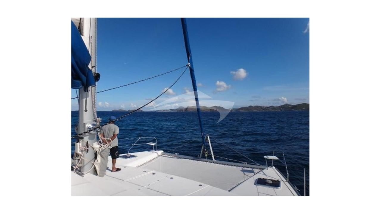 Enjoying the bow lounging are a and tramps