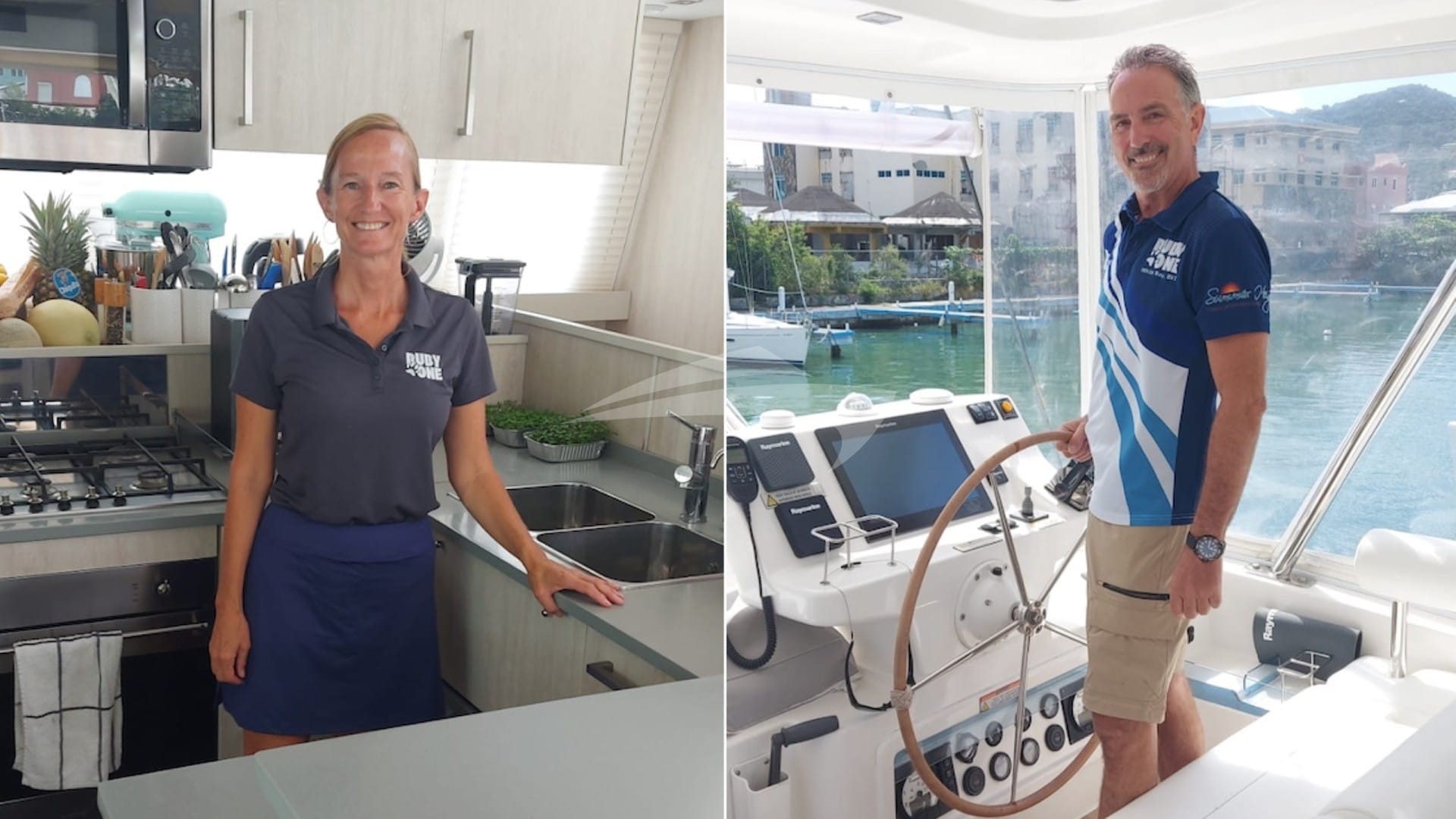 Luxury charter yacht crew for RUBY ONE