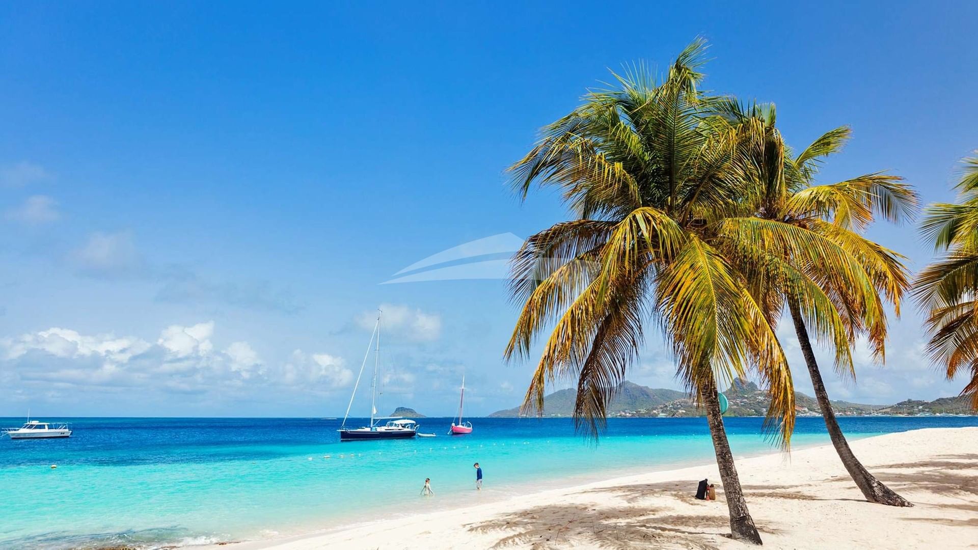 Anchor at the Bahamas