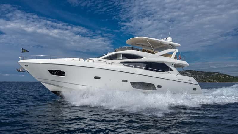 A CLOUDY BAY 23m motor yacht charter
