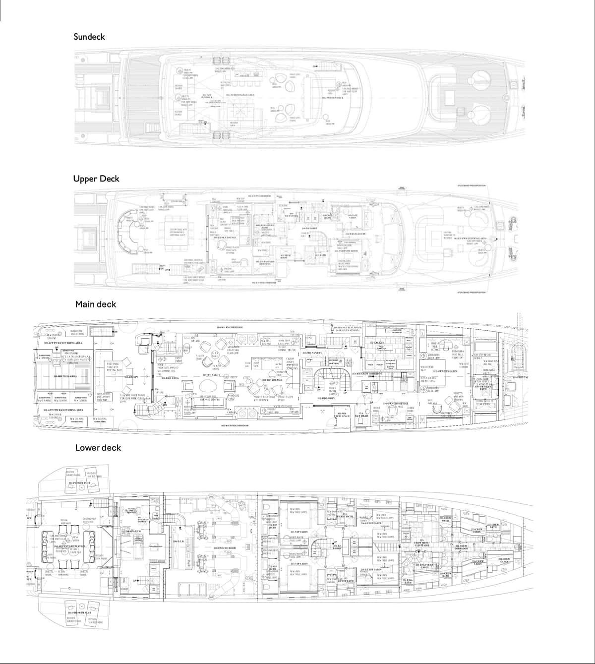 R.M.F deck layout